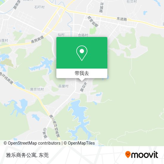 雅乐商务公寓地图