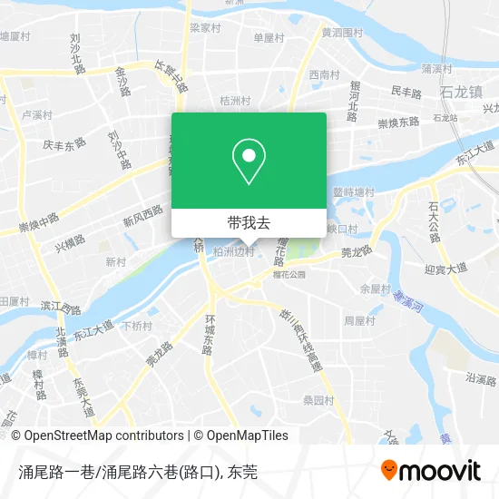 涌尾路一巷/涌尾路六巷(路口)地图