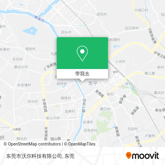 东莞市沃尔科技有限公司地图
