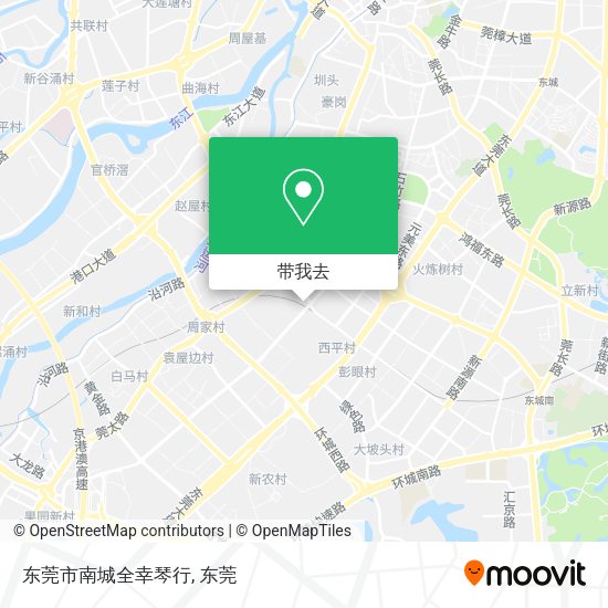 东莞市南城全幸琴行地图