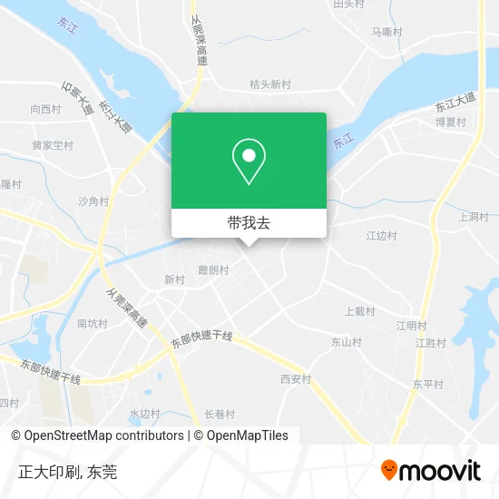 正大印刷地图