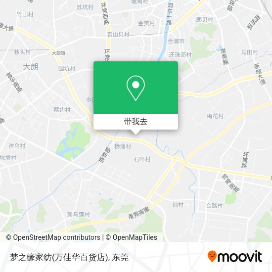 梦之缘家纺(万佳华百货店)地图