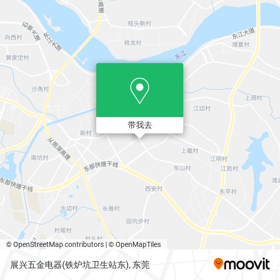 展兴五金电器(铁炉坑卫生站东)地图