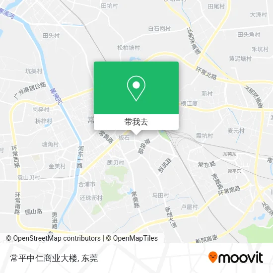 常平中仁商业大楼地图