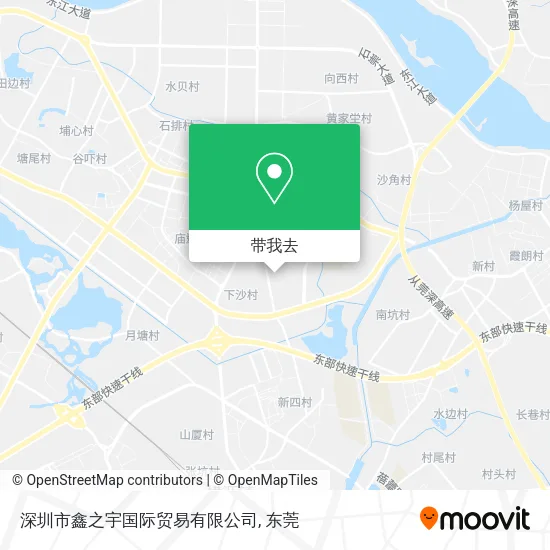 深圳市鑫之宇国际贸易有限公司地图