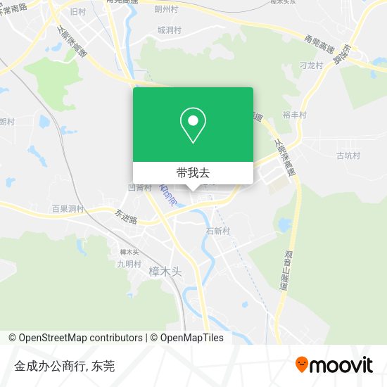 金成办公商行地图