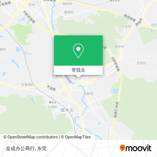 金成办公商行地图