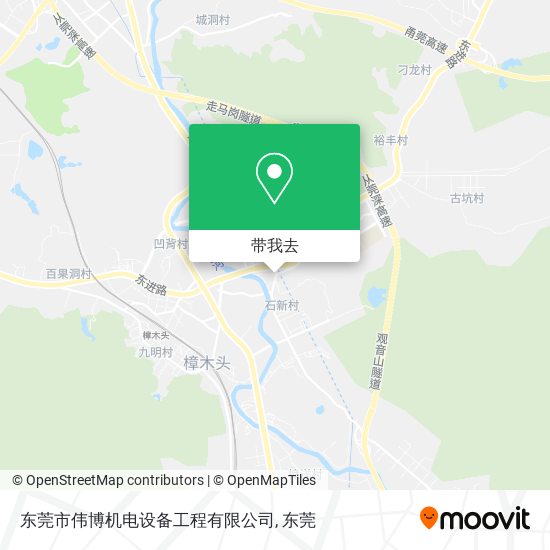 东莞市伟博机电设备工程有限公司地图