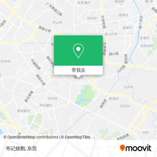 韦记烧鹅地图