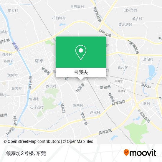 领豪坊2号楼地图
