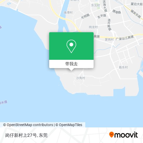 岗仔新村上27号地图