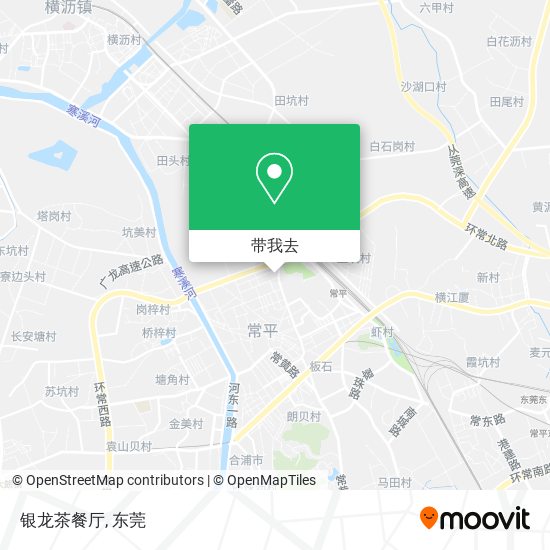 银龙茶餐厅地图