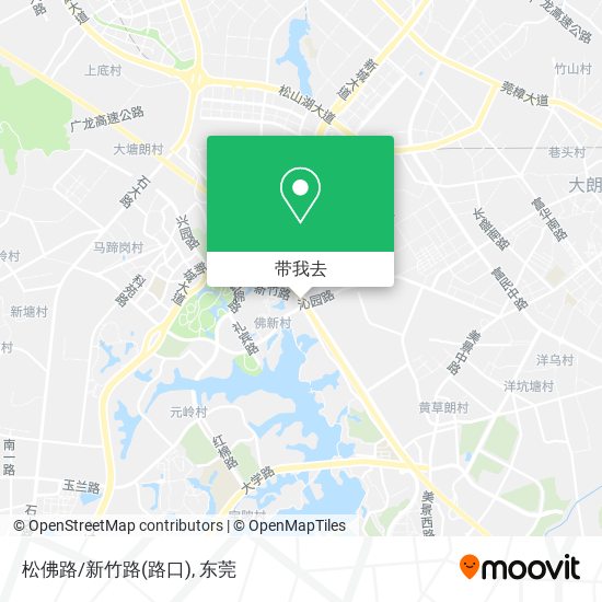 松佛路/新竹路(路口)地图