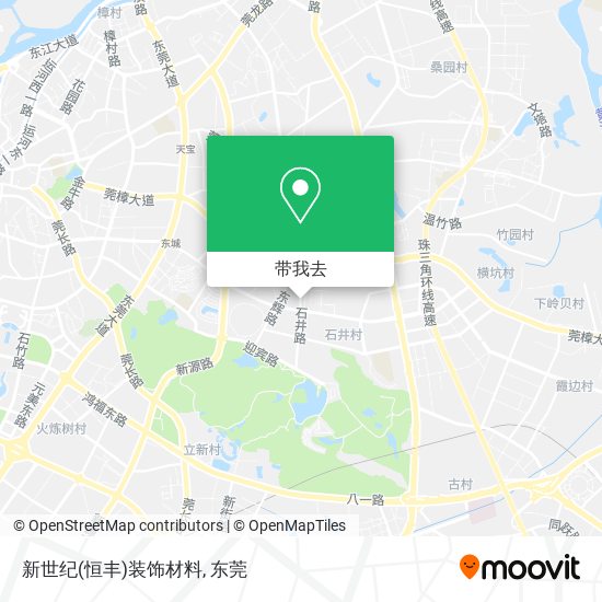 新世纪(恒丰)装饰材料地图