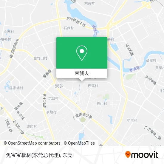 兔宝宝板材(东莞总代理)地图