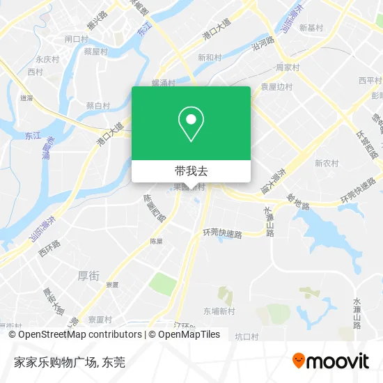 家家乐购物广场地图