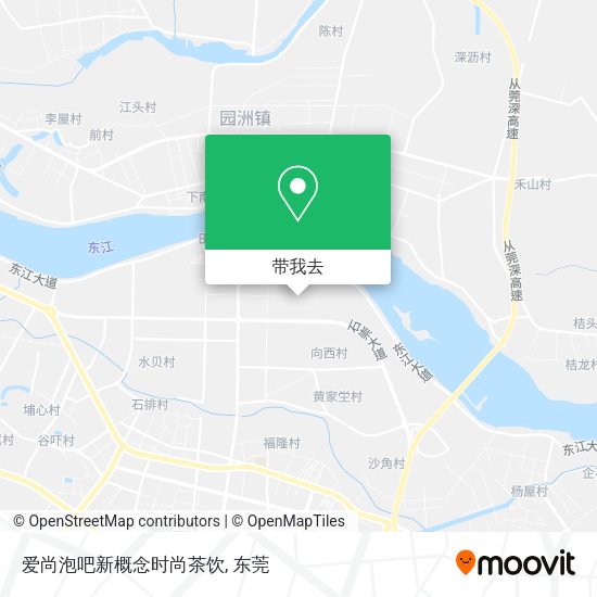 爱尚泡吧新概念时尚茶饮地图