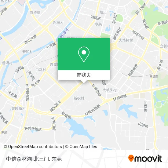 中信森林湖-北三门地图
