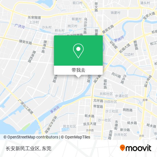 长安新民工业区地图