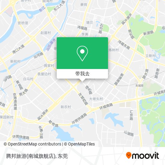腾邦旅游(南城旗舰店)地图
