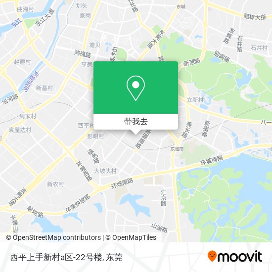 西平上手新村a区-22号楼地图