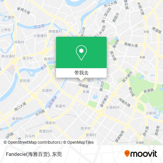 Fandecie(海雅百货)地图