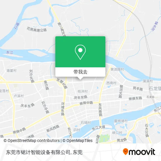 东莞市铭计智能设备有限公司地图