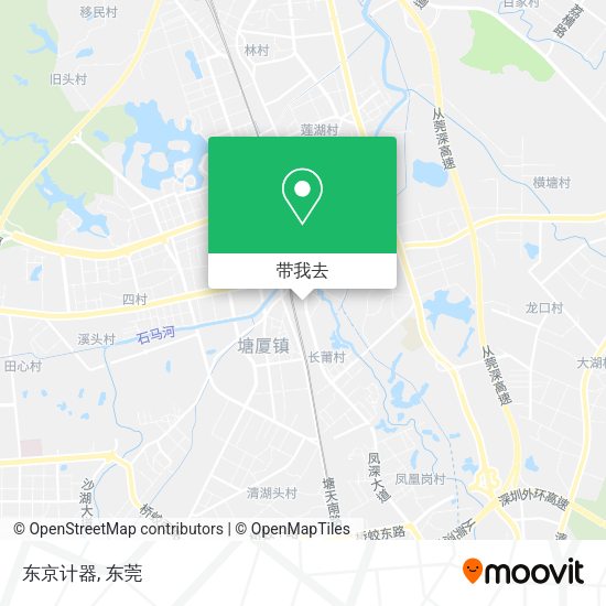 东京计器地图