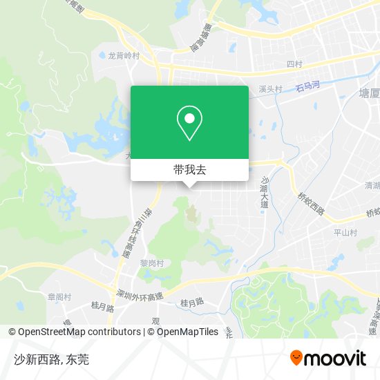 沙新西路地图