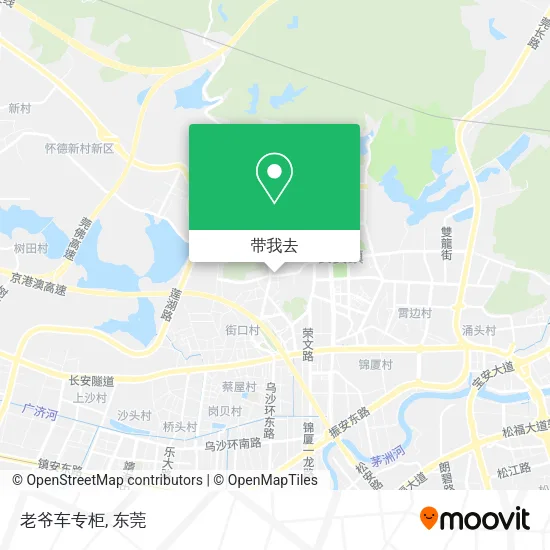 老爷车专柜地图