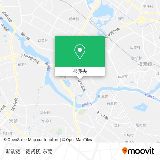 新能德一德贤楼地图