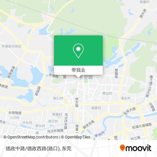 德政中路/德政西路(路口)地图