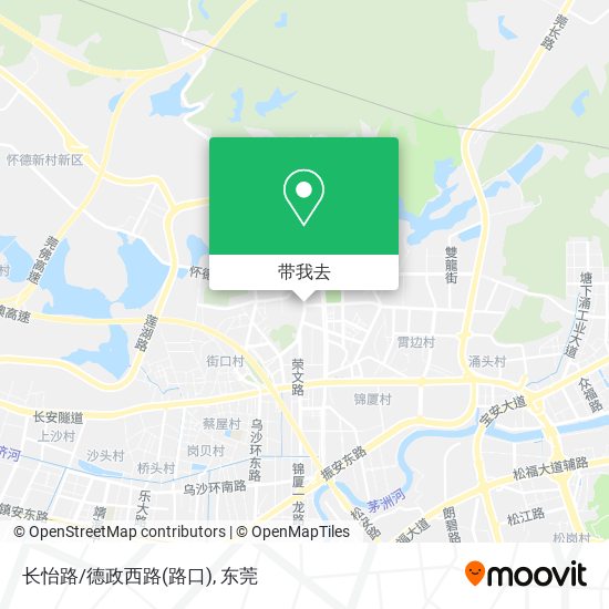 长怡路/德政西路(路口)地图