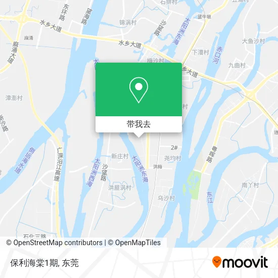 保利海棠1期地图