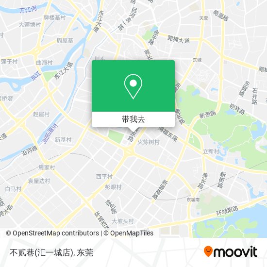 不贰巷(汇一城店)地图