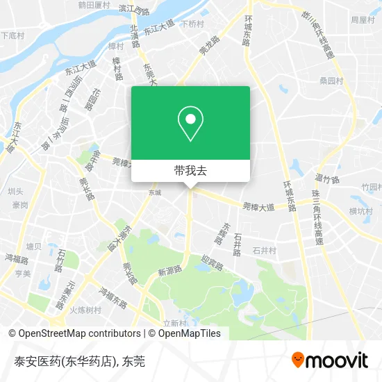 泰安医药(东华药店)地图
