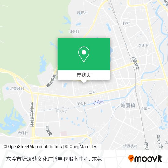 东莞市塘厦镇文化广播电视服务中心地图