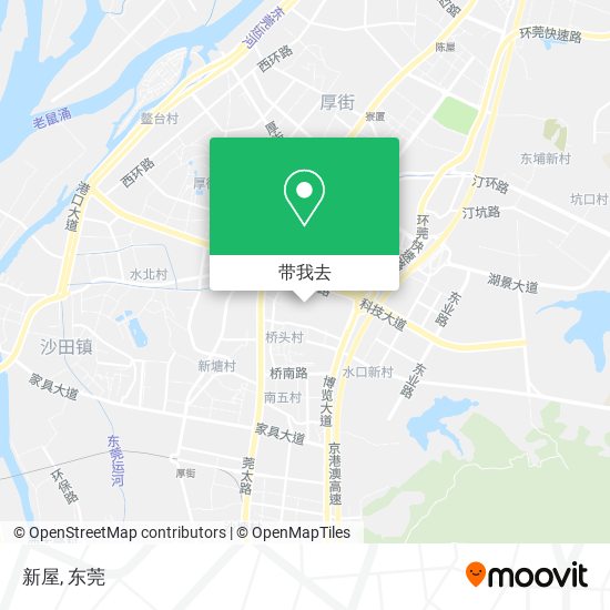 新屋地图