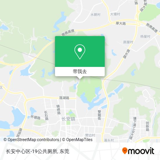 长安中心区-19公共厕所地图