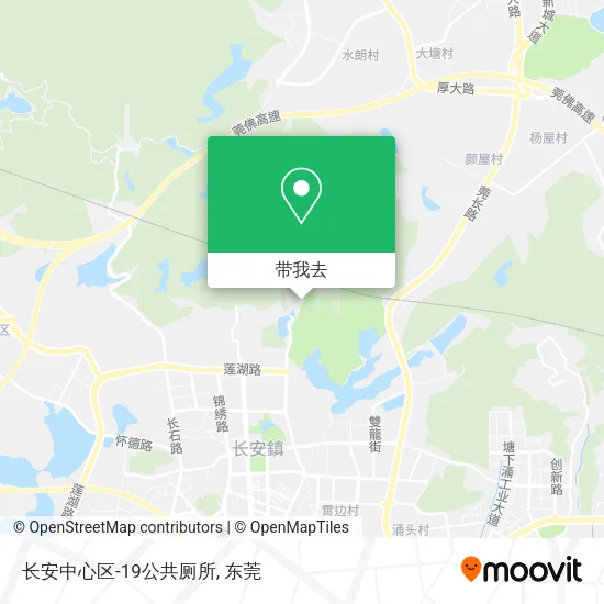 长安中心区-19公共厕所地图