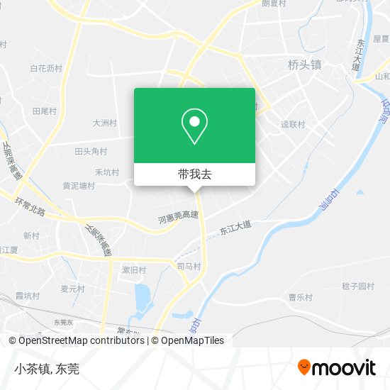 小茶镇地图