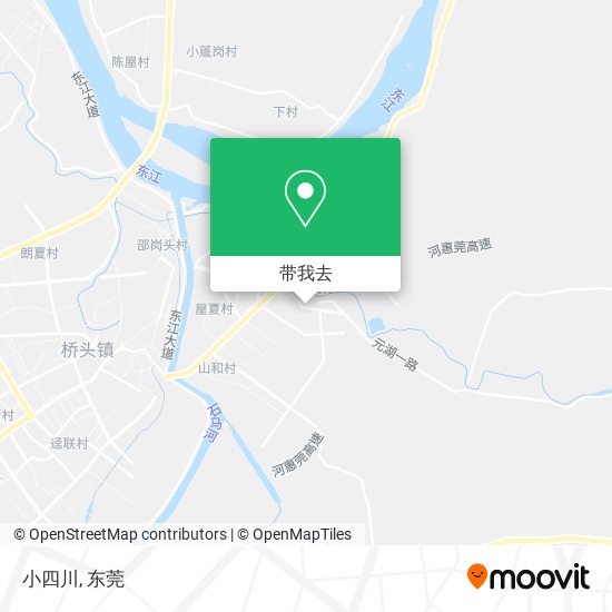 小四川地图