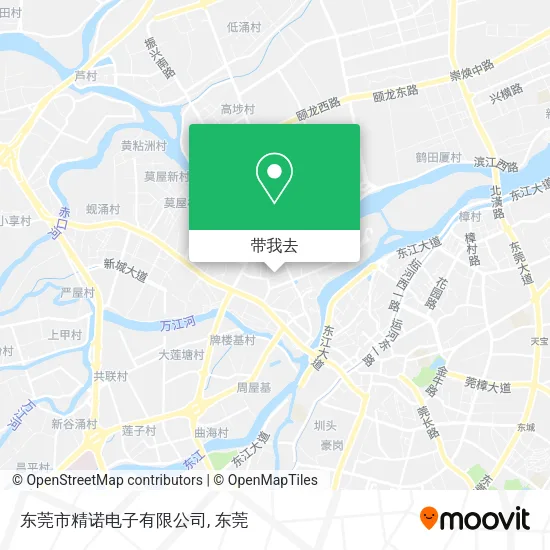 东莞市精诺电子有限公司地图