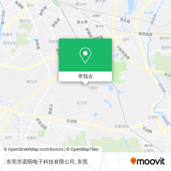 东莞市诺阳电子科技有限公司地图