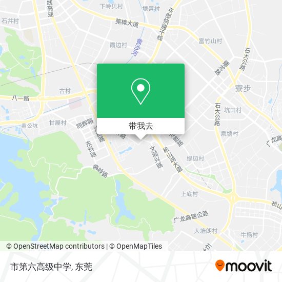 市第六高级中学地图