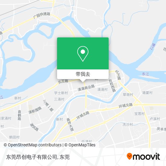 东莞昂创电子有限公司地图