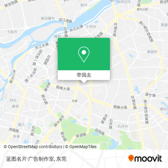 蓝图名片·广告制作室地图