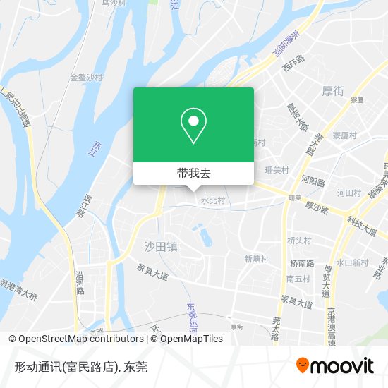 形动通讯(富民路店)地图