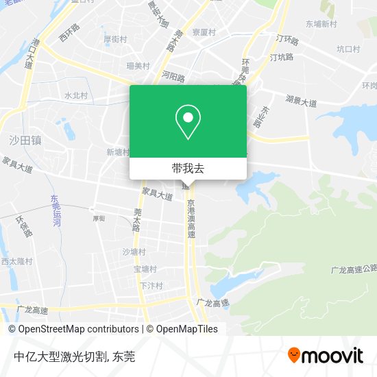 中亿大型激光切割地图