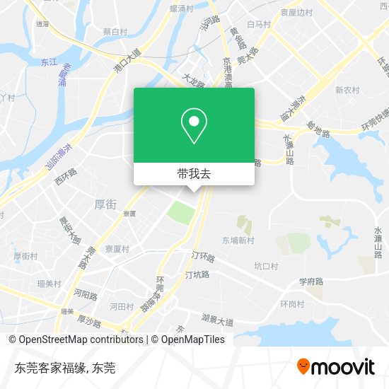 东莞客家福缘地图